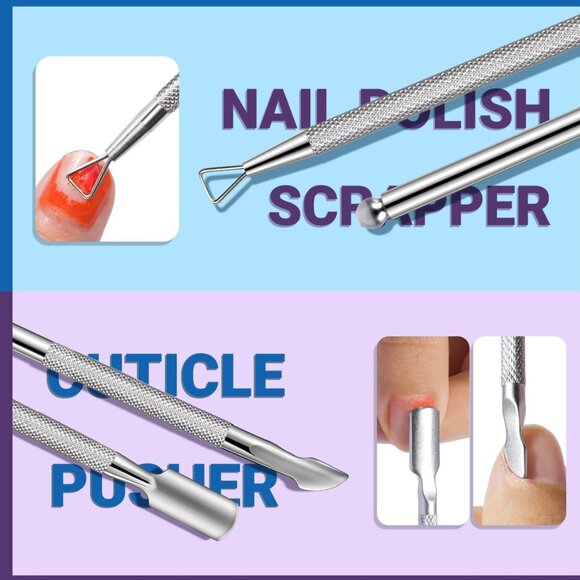 Manicure Nail Soak Tool Kit 12pc NWT - Picture 6 of 8